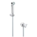 Grohe Jet Shower Grohe Tempesta-F Wall Holder Set with Angle Valve 1 Spray