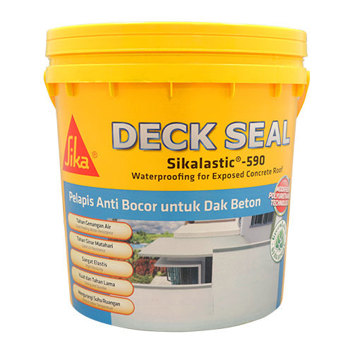 id-idn-sikalastic-deckseal-590-01-00998794 Sika Cat Pelapis Anti Bocor Sika Sikalastic 590 Deckseal @20kg - White